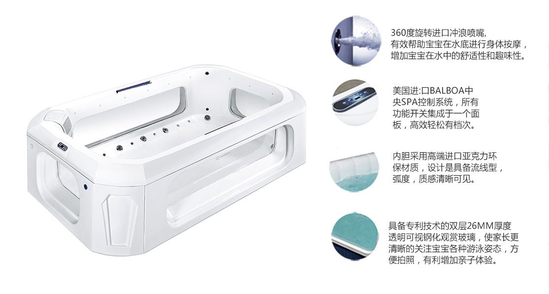 童梦星舰3.3米婴幼儿游泳馆泳池(图1)