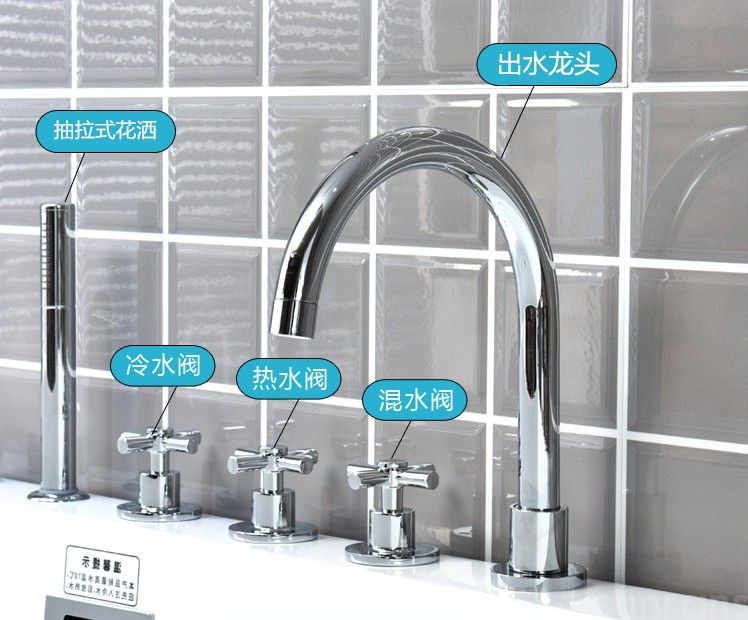 按摩浴缸怎么用，浴缸开关按键图解(图2)